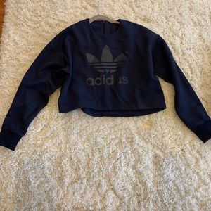 Adidas navy blue top.